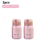 200/350ml Cute Mini Thermos Cup Stainless Steel Thermal Coffee Mug Portable Vacuum Flask Insulated Water Bottle with Button Lid - Image 27